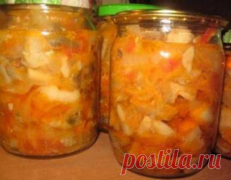 Солянка в банке - Кулинарные рецепты от Веселого Жирафа