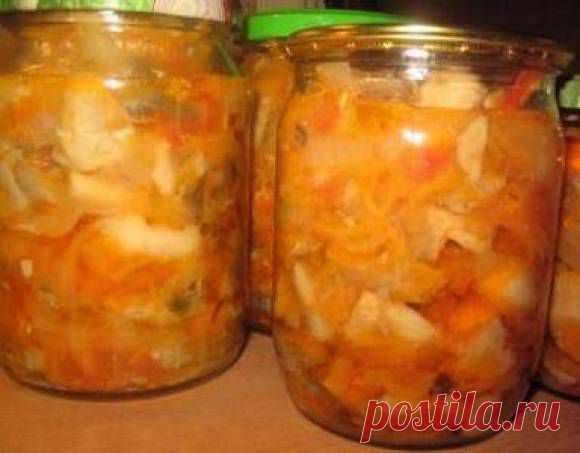 Солянка в банке - Кулинарные рецепты от Веселого Жирафа