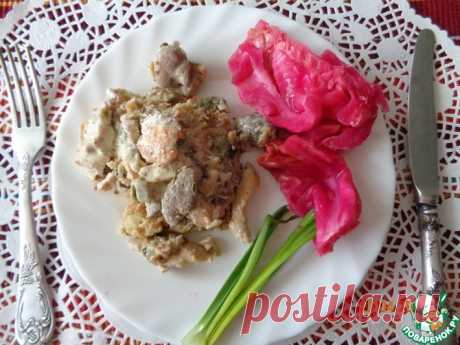 Драники в горшочках в заливке Кулинарный рецепт