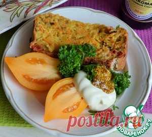 Овощной закусочный кекс - кулинарный рецепт