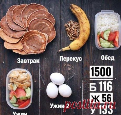 Пример, как питаться правильно 
Обязательно себе сохрани, пригодится!