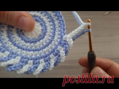 Very Easy Crochet Knitting Motif Model (Knitting Love) Muhteşem güzel tığ işi motif örgü