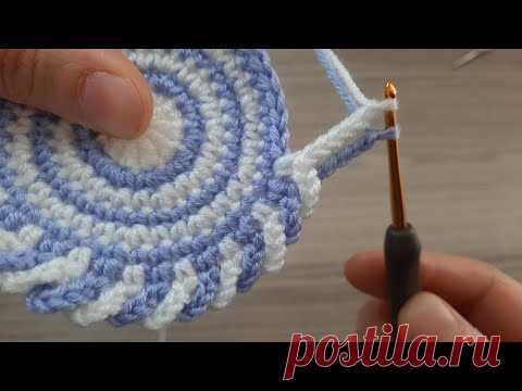Very Easy Crochet Knitting Motif Model (Knitting Love) Muhteşem güzel tığ işi motif örgü