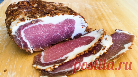 Вкусняшка Yummy | Колбасу в магазине не покупаю уже давно, готовлю домашнее вяленое мясо для бутербродов и закуски для праздничного стола!