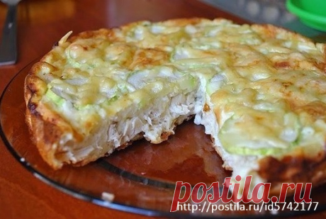 ПИРОГ С КУРИНЫМ МЯСОМ.