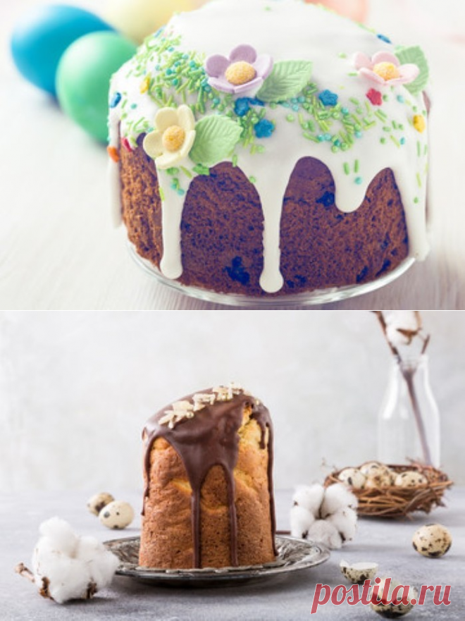 Глазурь для кулича — рецепты приготовления