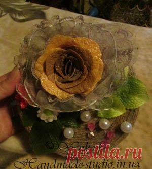 Hand made мастерская "Велюр" - Шкатулка "Весна"