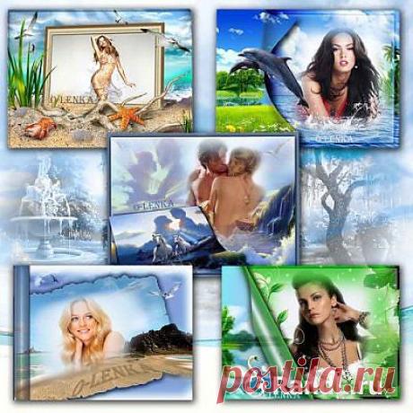 Рамки для фотошопа - Романтика природы » RandL.ru - Все о графике, photoshop и дизайне. Скачать бесплатно photoshop, фото, картинки, обои, рисунки, иконки, клипарты, шаблоны.