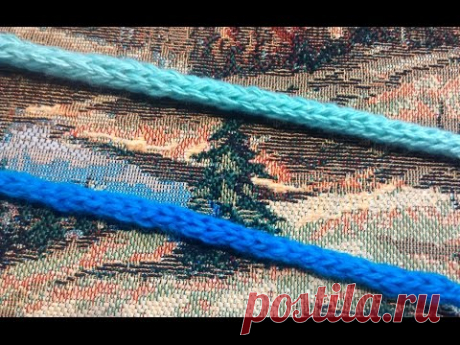 Шнур круглый, крючком