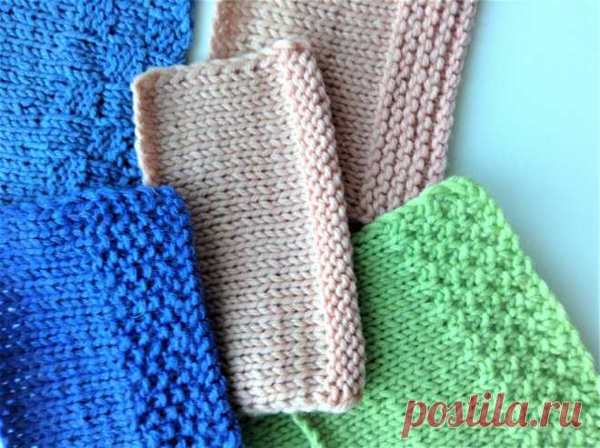 Оформление края. Альтернатива резинке | SIBKNITTING | Яндекс Дзен
