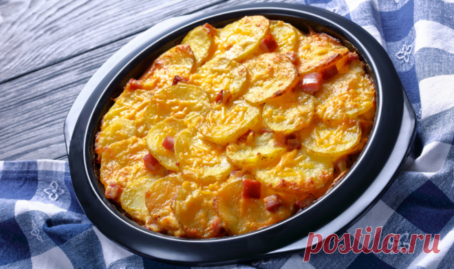 Королевская картофельная слоёнка: и для званого обеда и на каждый день | Привет, Андрей! | Яндекс Дзен