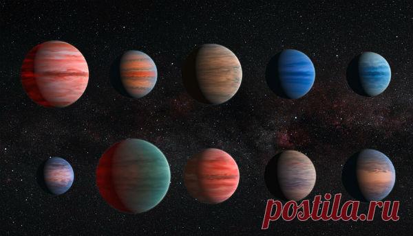 Экзопланеты "горячие юпитеры" раскрыли тайну своих атмосфер | АСТРОновости