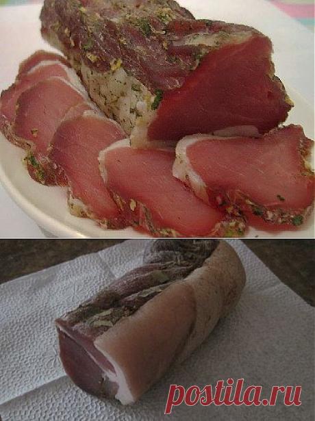 Рецепт: билтонг (biltong)..