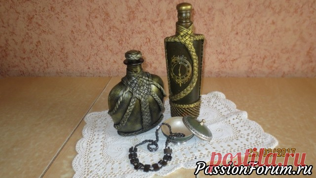 Декупаж бутылок по мастер-классу. - запись пользователя Надин (Надежда Чернышева) в сообществе Декупаж в категории Декупаж. Работы пользователей