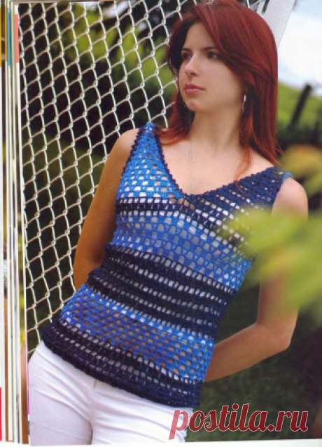 Entre um Fio e Outro: Blusa Crochê