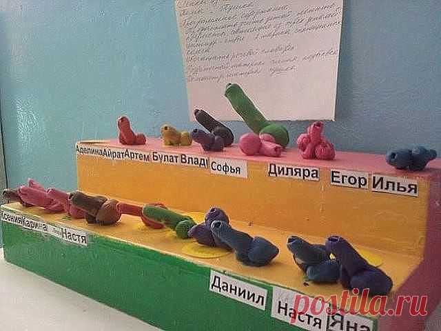 дети лепили пушки