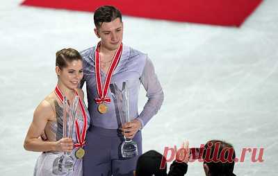 Жесткий этап. Российские фигуристы выиграли два золота японского этапа Гран-при. Победителями в соревновании спортивных пар в Токио стали Анастасия Мишина и Александр Галлямов, в танцах на льду - Виктория Синицина и Никита Кацалапов