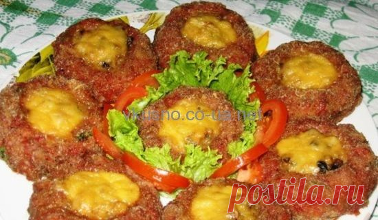 Мясные гнезда с грибами и сыром | Вкусно! - блог рецептов о здоровой пище