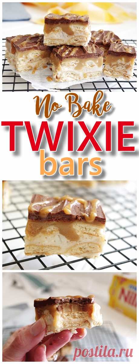 Не Печете TWIXIE Cookie Bars - Карамел, Шоколад, Mini Nilla Вафли