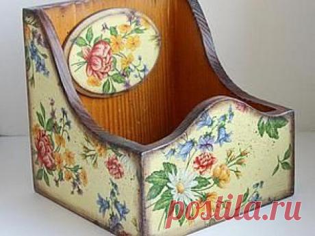 Кухонный короб «Цветочные мотивы»