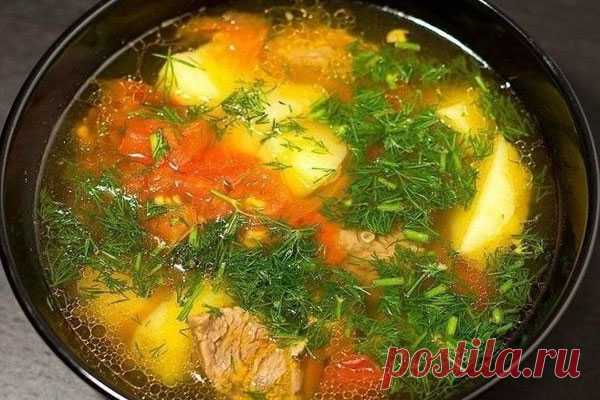 Суп Бозбаш
Это вариант азербайджанского супа на мясном или курином бульоне. Самый любимый суп моей семьи!