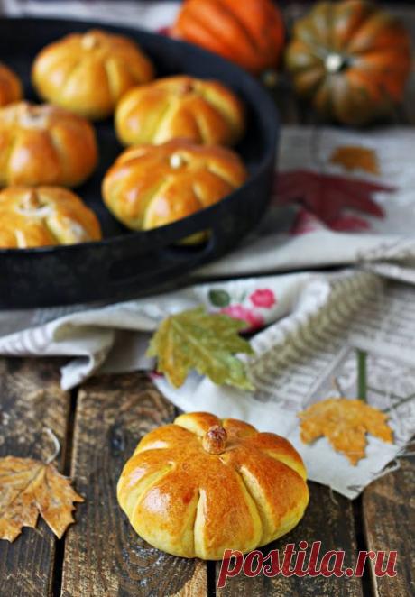 Тыквенные булочки