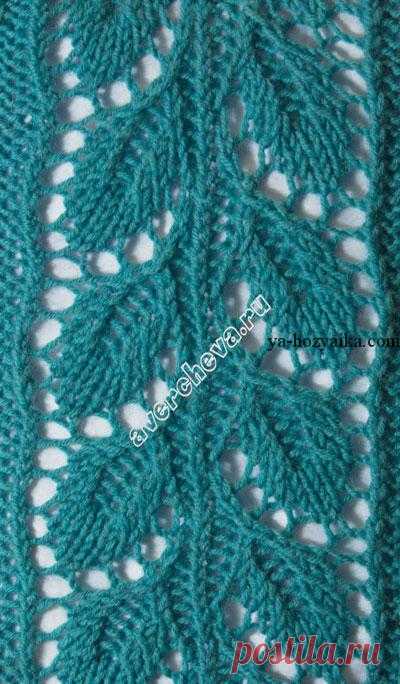 Пуловер с V-образным вырезом спицами. Женский пуловер спицами с описанием