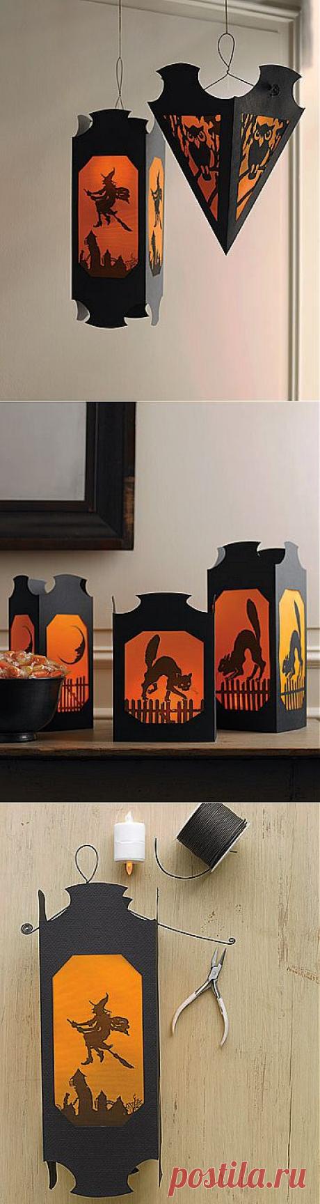 Фонари для Хеллоуина | Самоделкино