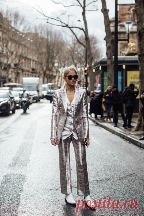 Стритстайл-образы на Неделе моды в Париже - ПАНОРАМАLIVE - медиаплатформа МирТесен