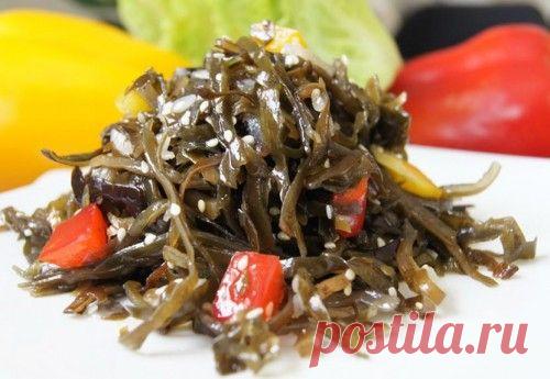 Салаты с морской капустой и овощами – квинтэссенция пользы! / Простые рецепты