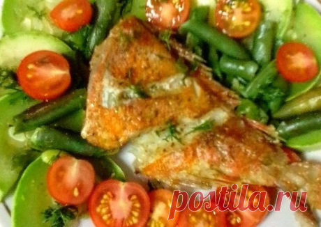 Морской окунь в микроволновке - пошаговый рецепт с фото. Автор рецепта Юля Ильина(Жукова) . - Cookpad