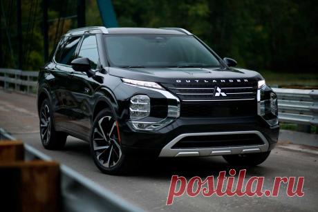 Mitsubishi Outlander PHEV 2023: салон, экстерьер, интерьер