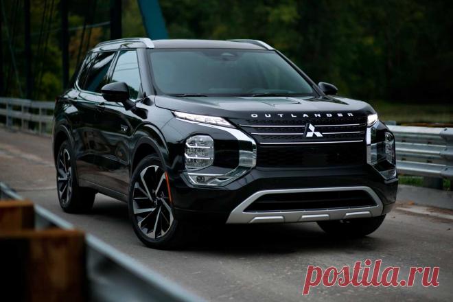 Mitsubishi Outlander PHEV 2023: салон, экстерьер, интерьер