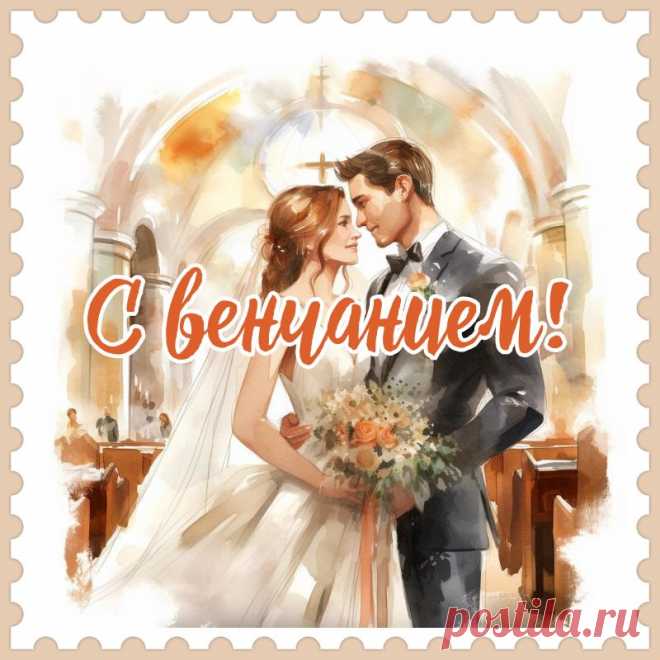С венчанием вас, молодожёны!
Весь мир лежит у ваших ног.
Желаю, чтобы добрый Ангел
Хранил, благословлял, берёг. открытки с венчанием поздравления