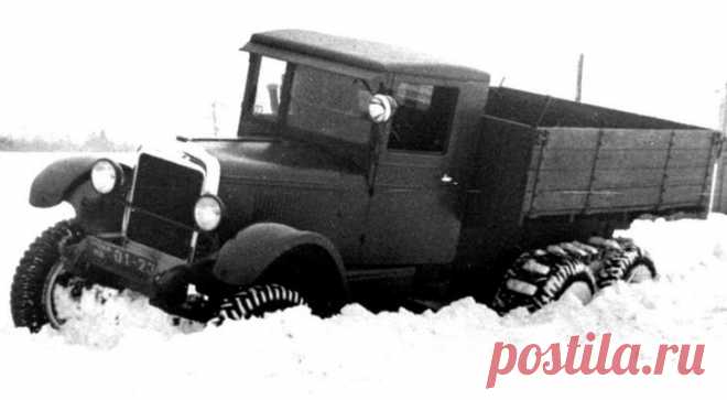 Запоздалая беспомощность: опытные полноприводные военные грузовики ЗИС