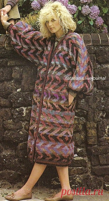 Patchwork от Kaffe Fassett. Две модели: для нее и для него одним узором