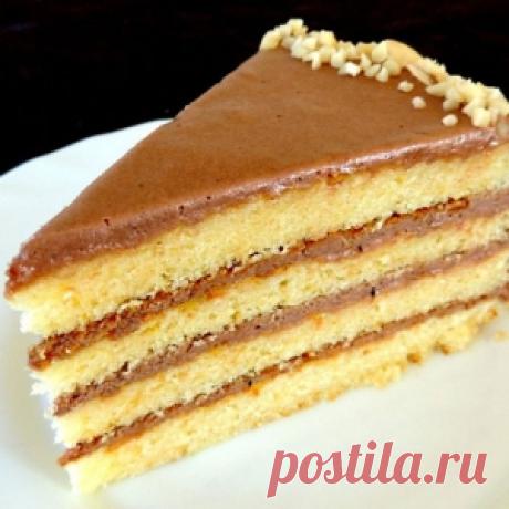 Медовик с заварным кремом