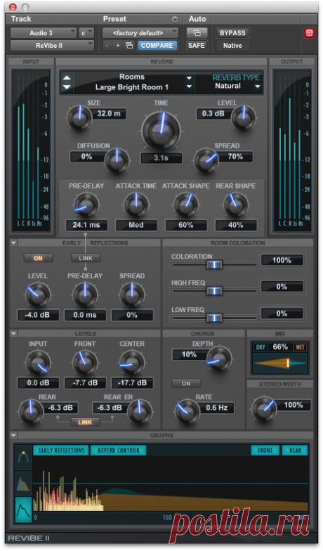Avid ReVibe II v12.0.84714 WIN x64-AudioUTOPiA  | 22 MB
ReVibe is a powerful room-modeling plug-in designed to take advantage of the supercharged DSP processing capabilities of Pro Tools|HDX, Pro Tools|HD Accel, and VENUE systems with its AAX DSP and TDM formats, but can also be used natively on other Pro Tools systems with AAX Native. Optimized for sessions up to 192 kHz (AAX only)