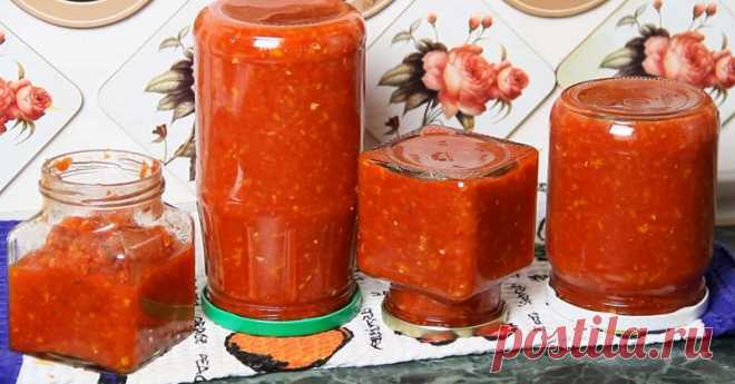 Одна одесситка рассказала, как она готовит вкуснейшую аджику без уксуса и сахара