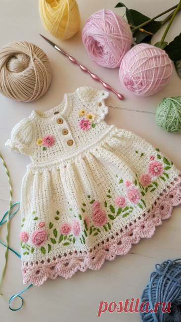 20 Latest Crochet Baby Dress Ideas To Try In 2025! - Ask Bart