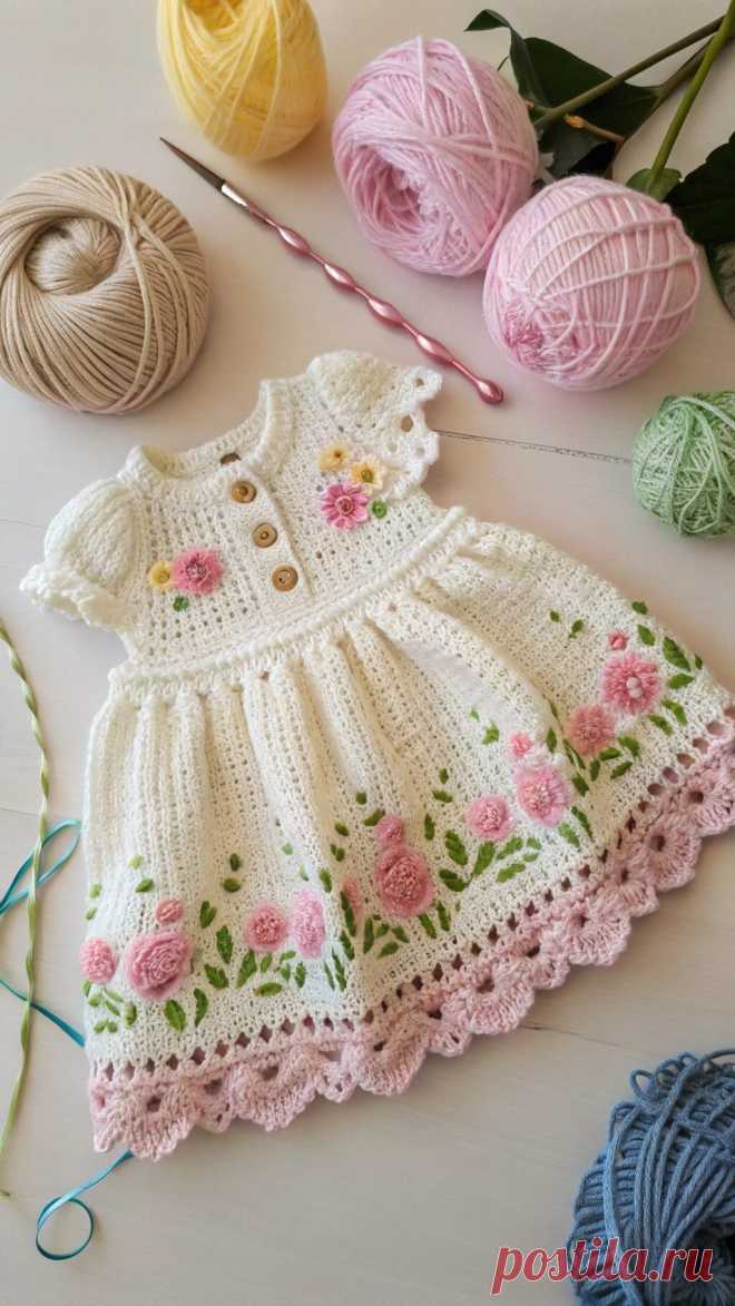 20 Latest Crochet Baby Dress Ideas To Try In 2025! - Ask Bart