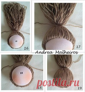 PASSO A PASSO CABELINHO COSTURADO RABO DE CAVALO | Flickr - Photo Sharing!