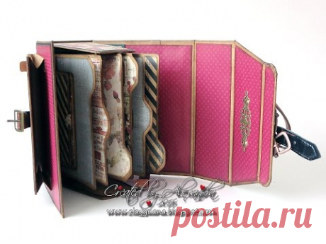 Purse Mini Album Tutorial   Part 2b