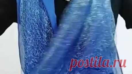 Как связать шарф