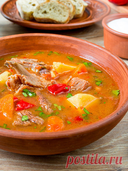 Рецепт бограча на Вкусном Блоге