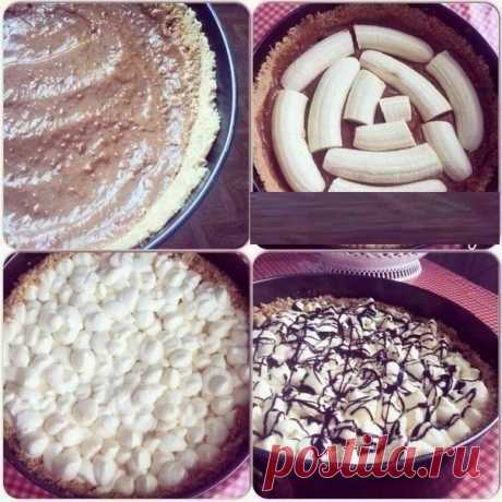 Banoffee pie&quot; - настоящее банановое блаженство.