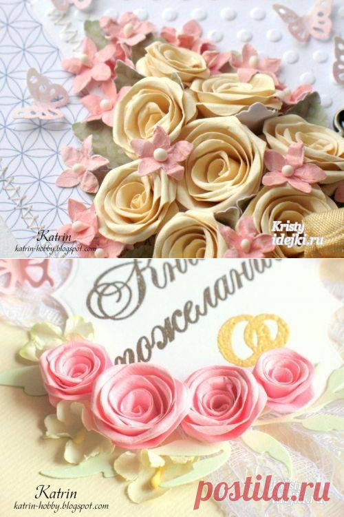 Розы из бумаги своими руками для начинающих