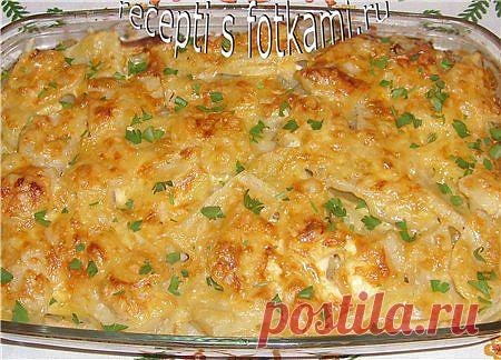 Картошка с мясом в духовке - пошаговый рецепт с фото.