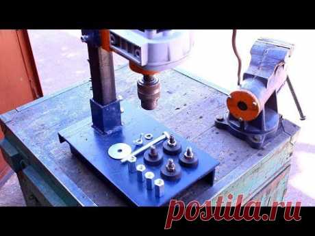 Самодельная стойка для дрели своими руками.Часть5.Homemade drill press