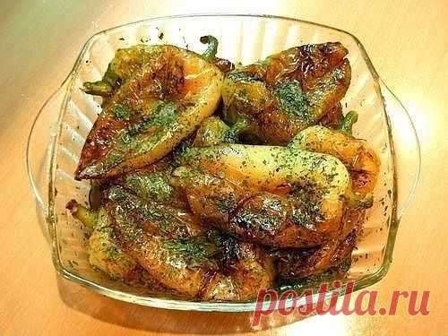 Вкусно, просто, быстро. Перец с чесноком